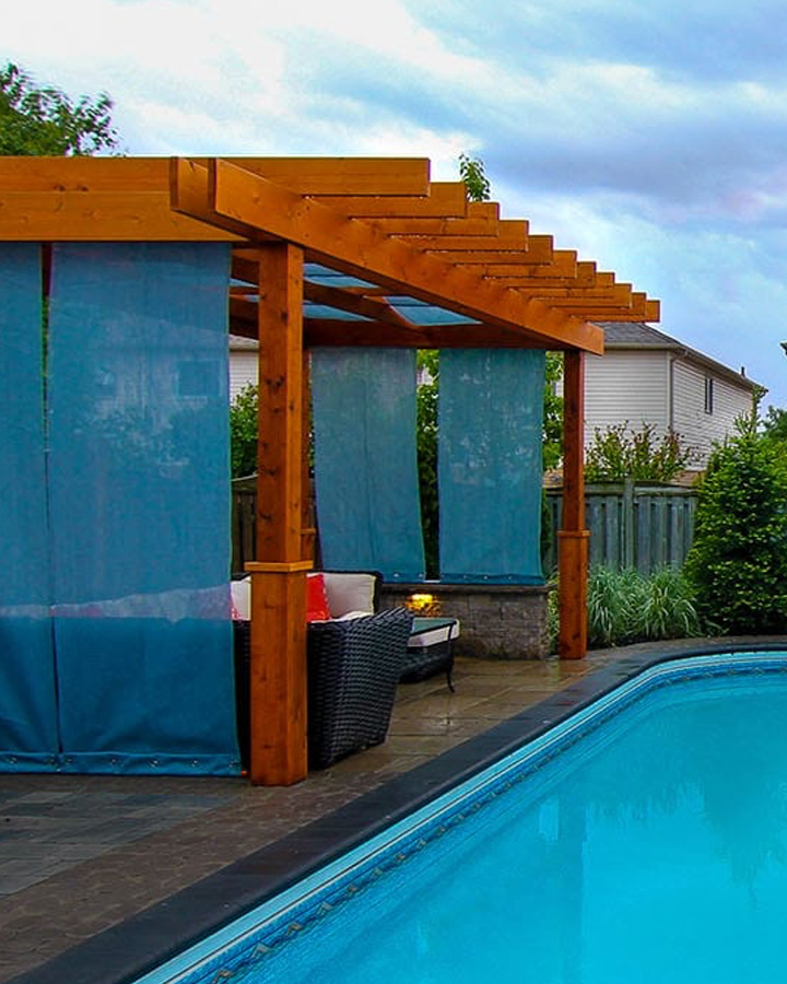 Pergola Pool Side